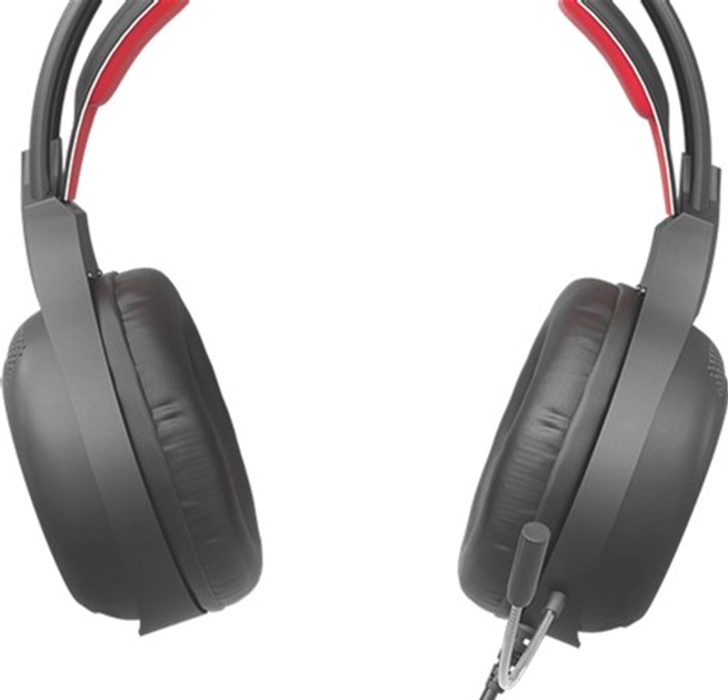 Słuchawki Natec Genesis Radon 300 Czerwone (NSG-1578) - obraz 3