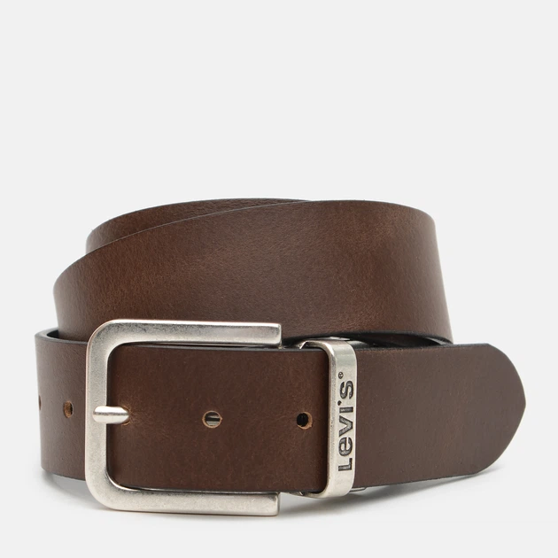 Ремень двусторонний мужской с натуральной кожи Levi's Reversible Core 77134-2086 90 см Brown (7613325729087) - Фото 1 Ремень двусторонний мужской с натуральной кожи Levi's Reversible Core 77134-2086 90 см Brown (7613325729087) - изображение 1
