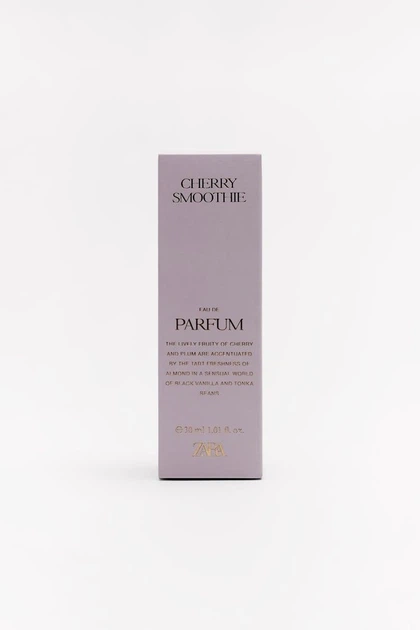Парфумована вода для жінок Zara CHERRY SMOOTHIE 30 ML - Фото 2 Парфумована вода для жінок Zara CHERRY SMOOTHIE 30 ML - зображення 2