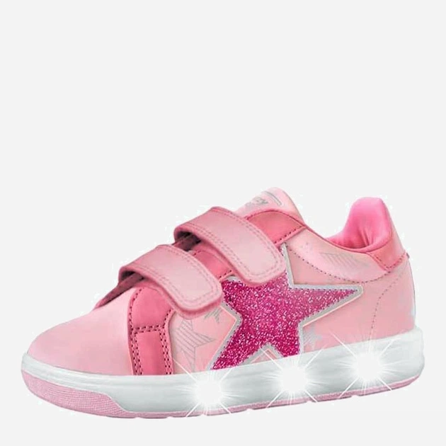Sneakersy dziecięce dla dziewczynki na rzepy Breezy 2196100 28 Różowe (7000002540767) - obraz 3