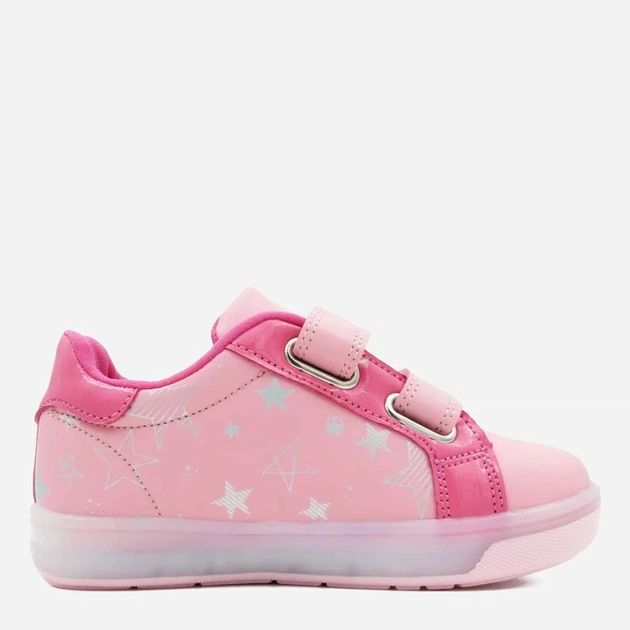 Sneakersy dziecięce dla dziewczynki na rzepy Breezy 2196100 28 Różowe (7000002540767) - obraz 6
