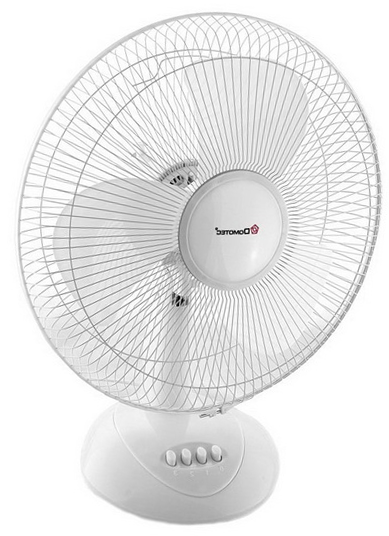 Вентилятор настольный Domotec МS-1626 White - изображение 2