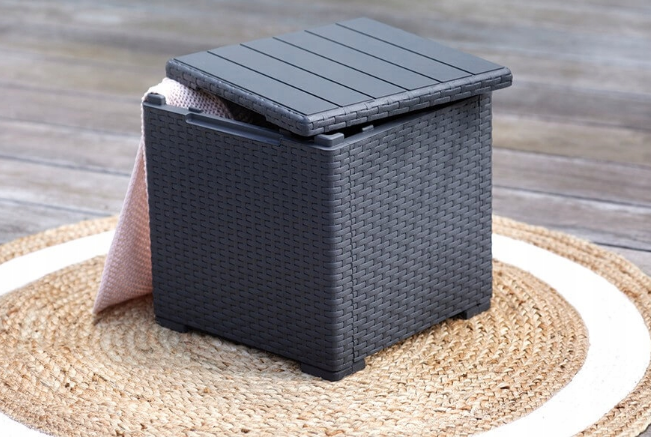 Ящик-стіл садовий Keter Vigo Storage Box графіт 254958 - изображение 3