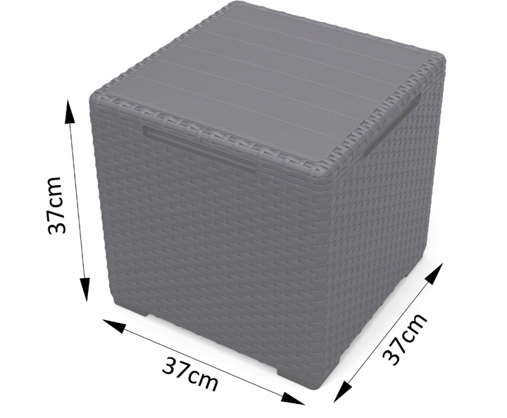 Ящик-стіл садовий Keter Vigo Storage Box графіт 254958 - изображение 5