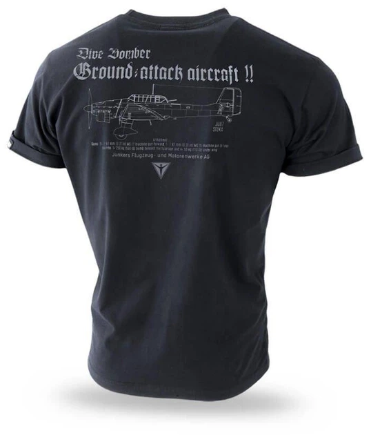 Футболка Dobermans Aggressive Ju87 TS277BK (XXXL) - Фото 3 Футболка Dobermans Aggressive Ju87 TS277BK (XXXL) - изображение 3