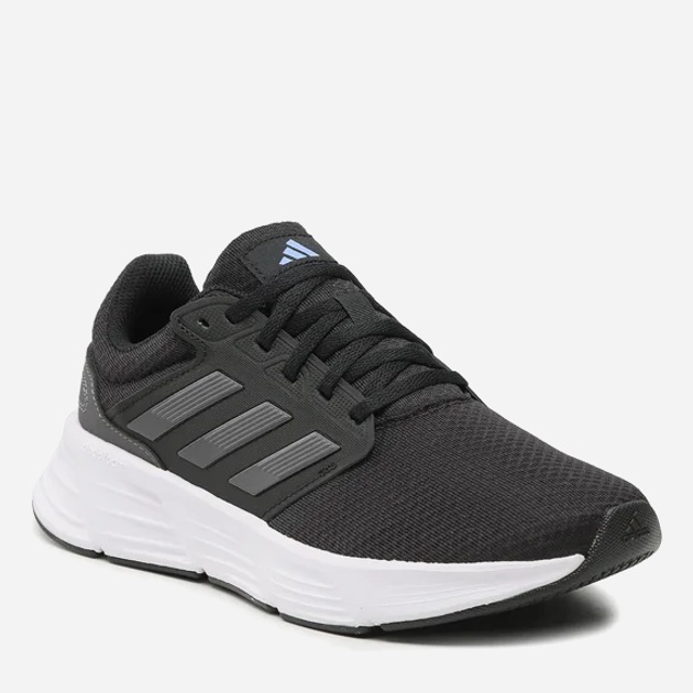 Чоловічі кросівки для бігу Adidas Galaxy 6 HP2423 46 (11UK) 29.5 см Чорні (4066748603770) - зображення 2