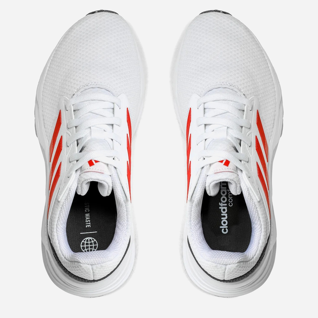 Buty do biegania po asfalcie męskie adidas Galaxy 6 HP2428 44.5 (10UK) 28.5 cm Białe (4066748603978) - obraz 4