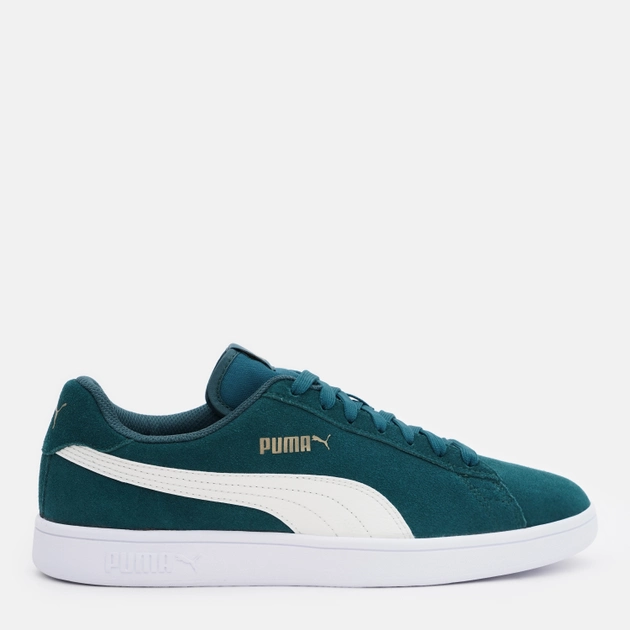 Чоловічі кеди низькі Puma Smash V2 36498967 42 (8UK) 27 см Зелені (4065449371193) - зображення 1