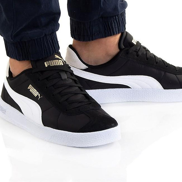 Чоловічі кеди низькі Puma Club Nylon 38482204 42.5 (8.5UK) 27.5 см Чорні (4064536109435) - зображення 7