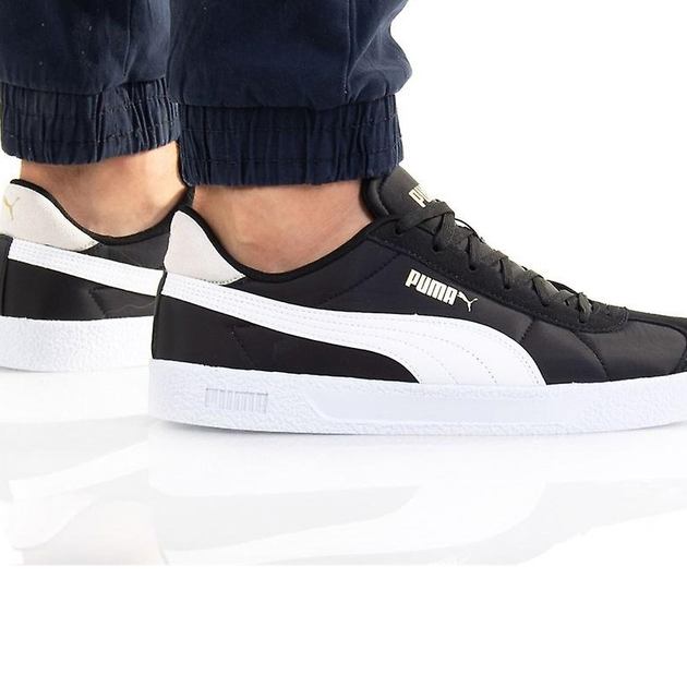 Sneakersy męskie skórzane Puma Club Nylon 38482204 46 (11UK) 30 cm Czarne (4064536109480) - obraz 6