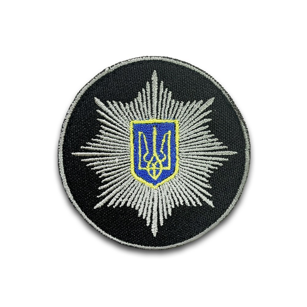 Шеврон герб полиция - изображение 1