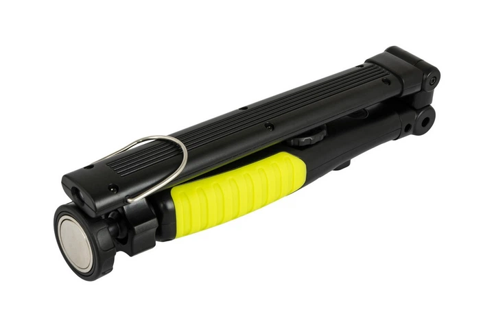 Фонарь инспекционный магнитный складной WERTVOLL CREELED/COBLED IP44 Li-ion 2000 mAh/t 7000 K/450 lum ABS 410х34х38 мм RX-8009 - Фото 1 Фонарь инспекционный магнитный складной WERTVOLL CREELED/COBLED IP44 Li-ion 2000 mAh/t 7000 K/450 lum ABS 410х34х38 мм RX-8009 - изображение 1
