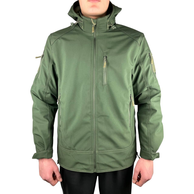 Куртка Softshell Олива утеплена (комбат) XXL - зображення 2