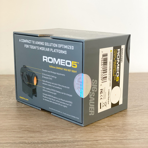 Коллиматорный прицел SigSauer Romeo5 (Sor52001) - изображение 4