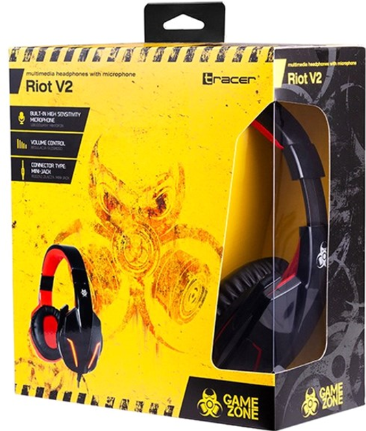 Навушники Tracer Battle Heros Riot V2 Black-Red (TRASLU45878) - зображення 8