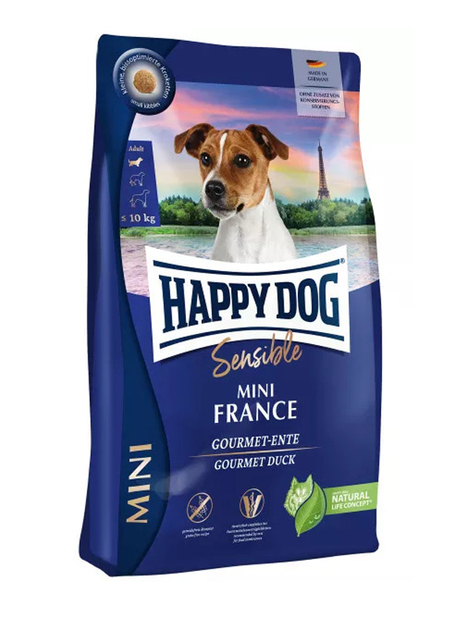 Сухий корм Happy Dog Sensible Mini France для собак малих порід 4 кг ...