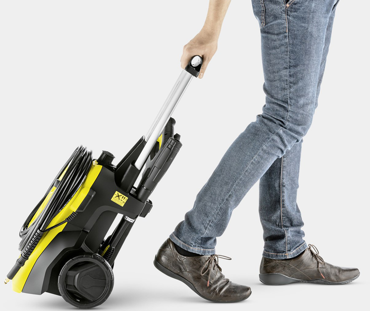Myjka cisnieniowa Karcher Upright Electric 420 l/h czarny, żółty (1.637-500.0) - obraz 4