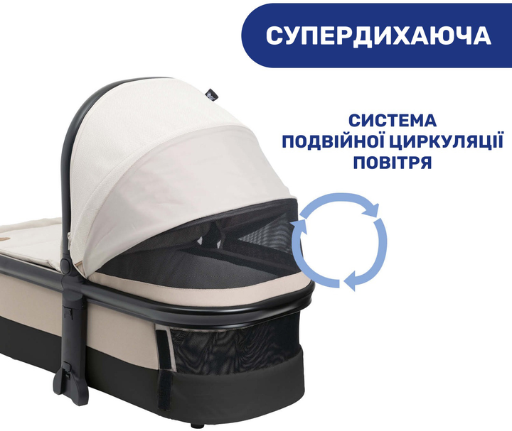 Коляска 2 в 1 Chicco Mysa Бежева (87026.50.01) - изображение 4