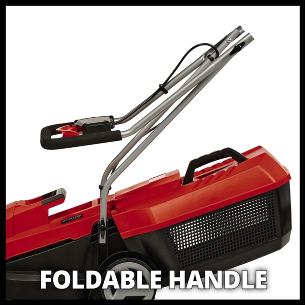 Газонокосилка Einhell GE-CM 18/32 Li-Solo, PXC, аккум., 32л, 25л, 8.5кг, (без АКБ и ЗУ) (3413256) - изображение 7