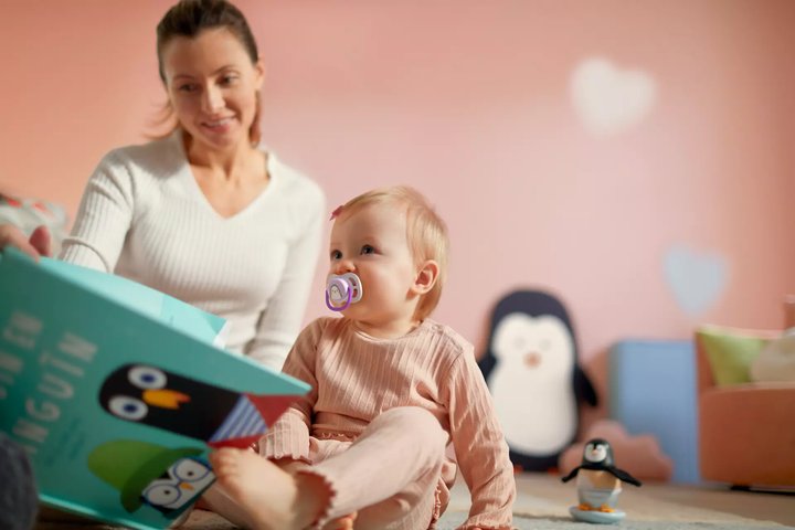 Пустышка Avent ортодонтическая Ultra Air Animal для девочек 0-6 мес 2шт SCF080/06 (SCF080/06) - изображение 2