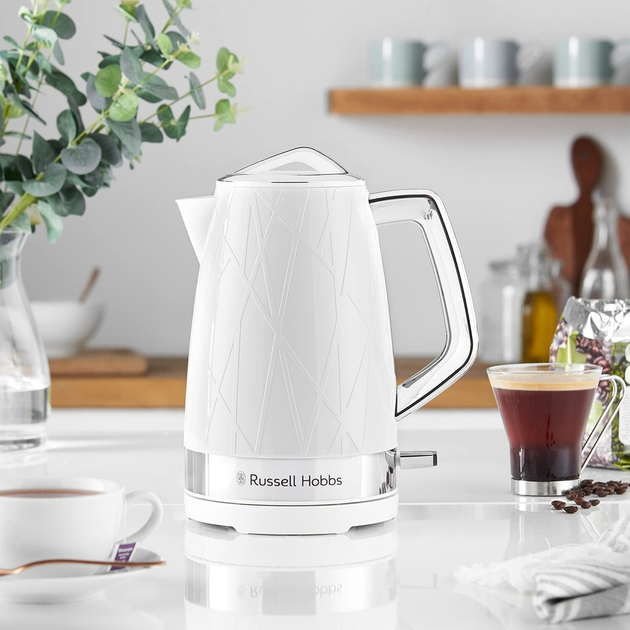 Электрочайник Russell Hobbs Structure, 1.7л, пластик , бело-серебристый 28080-70 (28080-70) - изображение 6