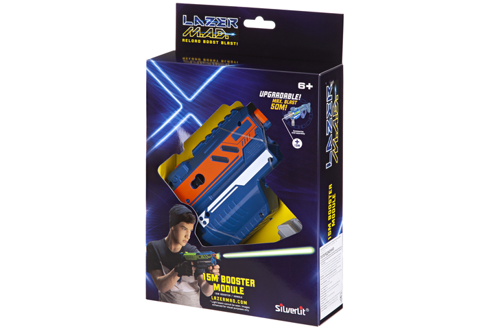 Игрушечное оружие Silverlit Lazer M.A.D. Набор Супер бластер (модуль ...