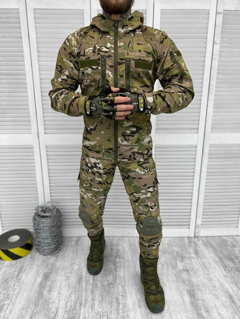 Тактический военный костюм Fortuna ( Куртка + Штаны ), Камуфляж: Мультикам, Размер: M - изображение 1