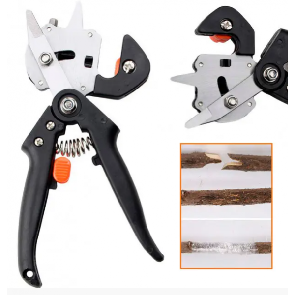 Щеплення окулювальний професійний секатор Grafting Tool з 3 ножами для обрізання та щеплення дерев - Фото 7 Щеплення окулювальний професійний секатор Grafting Tool з 3 ножами для обрізання та щеплення дерев - зображення 7