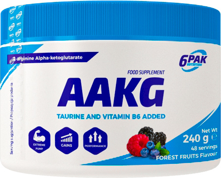 6PAK AAKG 240 g Jar Forest Fruits (5902811811040) - obraz 1