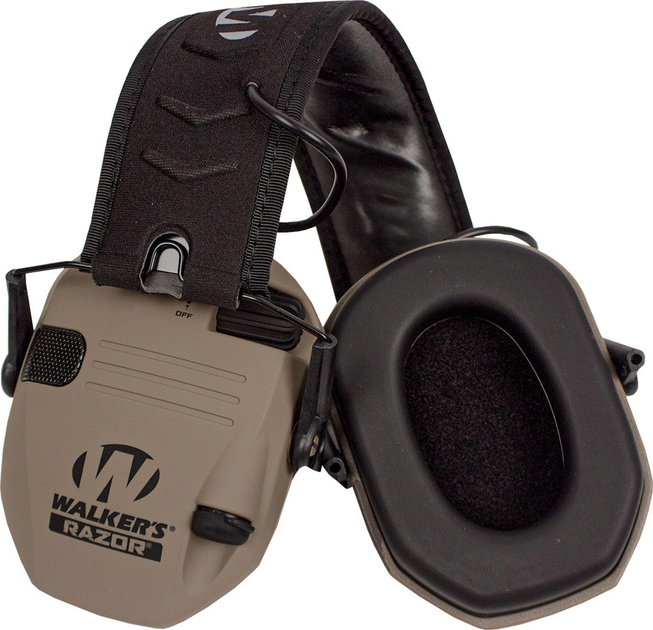 Активні захисні навушники Walker's Razor Slim Electronic Muffs (FDE) (WRS-FDE) - зображення 3