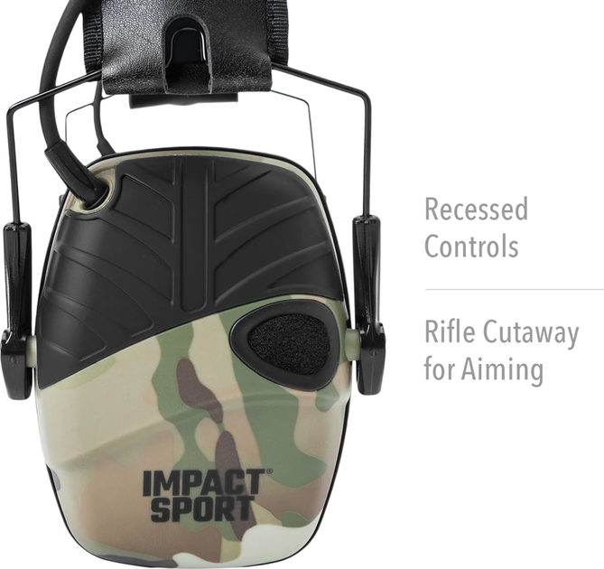 Активные защитные наушники Howard Leight Impact Sport R-02526 Multicam (R-02526) - изображение 11