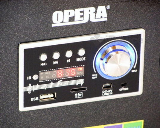 Портативна колонка Opera OP-7705 - Фото 4 Портативна колонка Opera OP-7705 - зображення 4