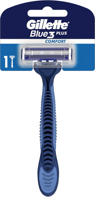 Одноразовый станок для бритья (Бритва) мужская Gillette Blue 3 Plus ...