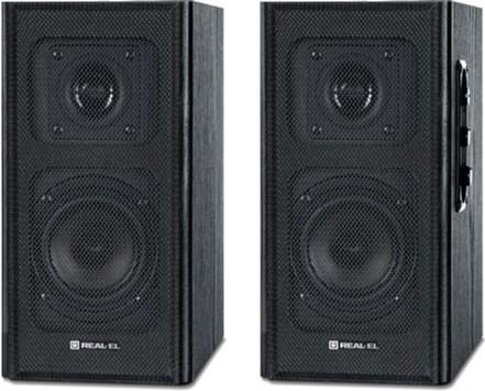 System akustyczny Real-El S-250 Black (EL121000005) - obraz 1