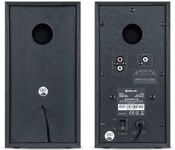 System akustyczny Real-El S-250 Black (EL121000005) - obraz 6