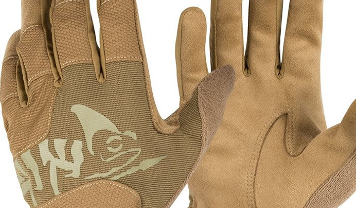 Рукавиці тактичні Helikon-Tex S Койот All Round Tactical Gloves - Coyote / Adaptive Green A (RK-ATL-PO-1112A-B03-S) - зображення 2