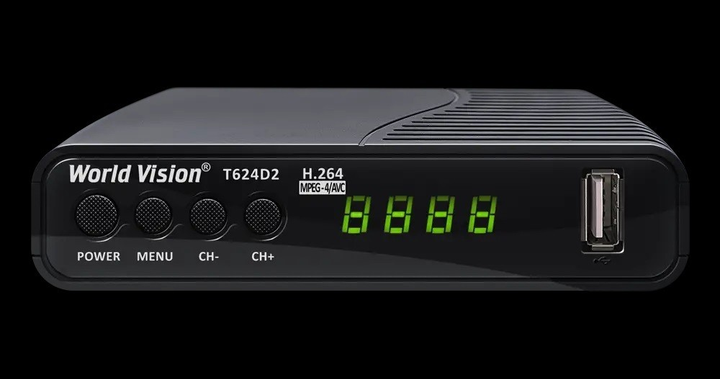 Тюнер DVB-T2 World Vision T624D2 – фото, отзывы, характеристики в ...