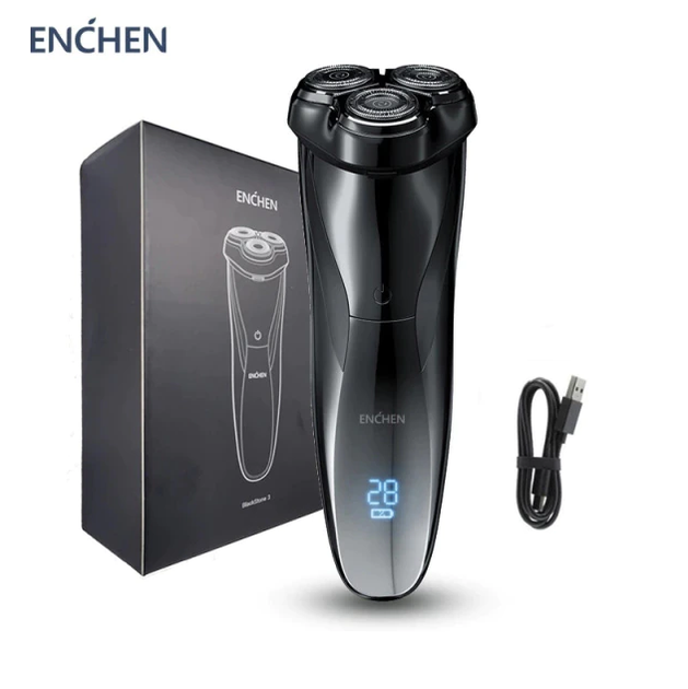 Электробритва Enchen BlackStone 3 Pro IPX7 Electric Shaver Black - Фото 1 Электробритва Enchen BlackStone 3 Pro IPX7 Electric Shaver Black - изображение 1