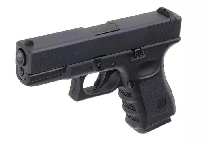 Пістолет WE Glock 19 Gen.3 GBB Black (Страйкбол 6мм) - изображение 2