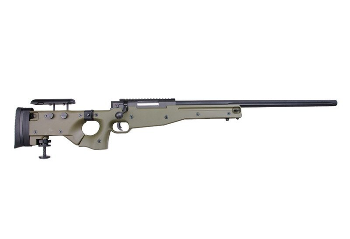 Снайперська гвинтівка WELL MB08 olive страйкбол 6 мм - зображення 1