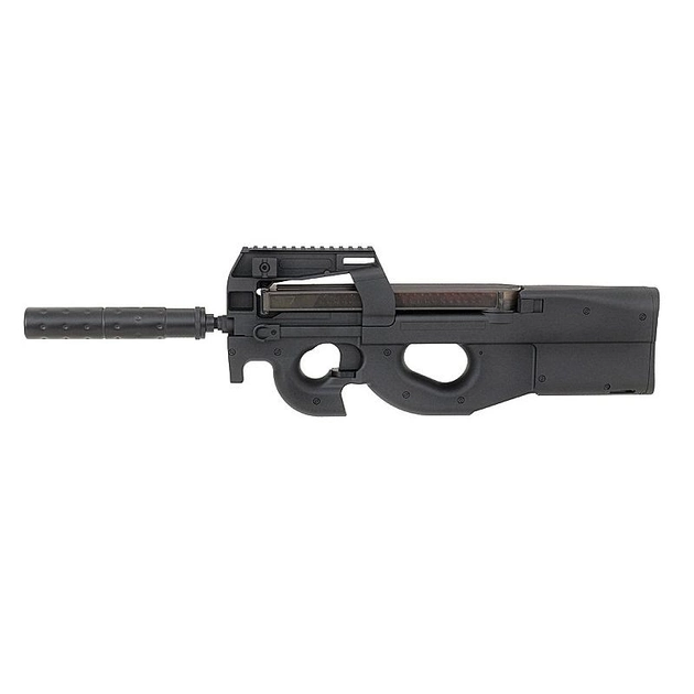 Пістолет-кулемет P90 з Глушником Cyma CM.060B (Страйкбол 6мм) - зображення 1