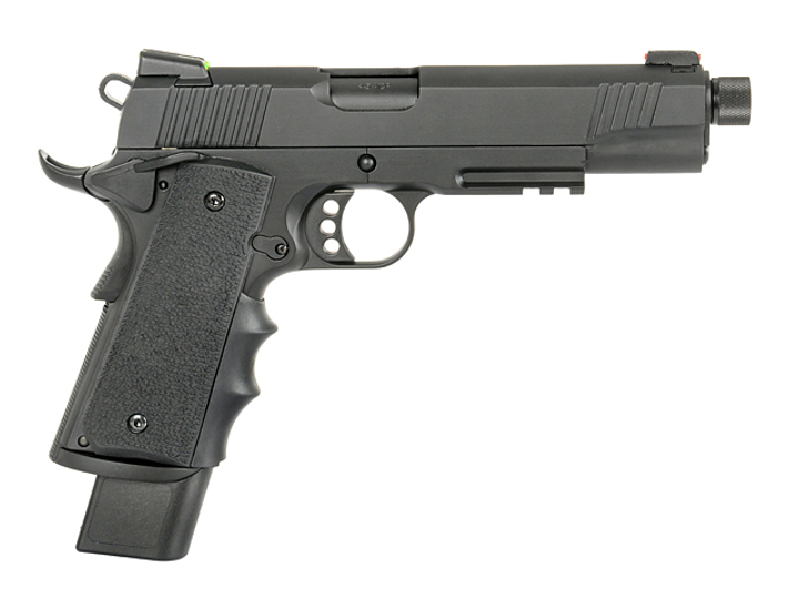 Пістолет Army Colt 1911 R32 GBB Black страйкбол 6мм - зображення 2