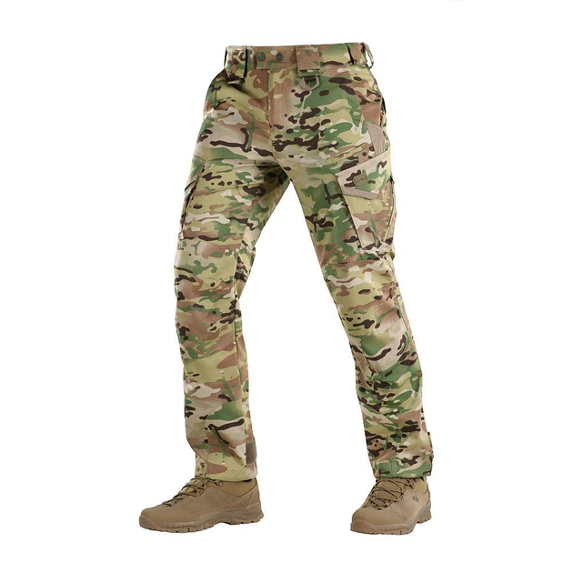 Тактические военные штаны M-Tac Aggressor Gen II Multicam армейские полевые мужские штаны агрессора мультикам S (OR.M_1709058034) - изображение 1