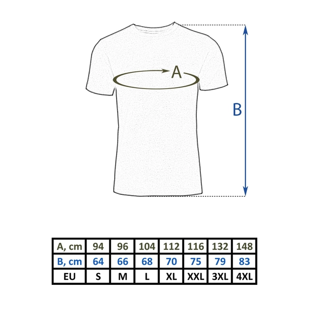 Футболка камуфляжная MIL-TEC T-Shirt Mandra Black M - изображение 2
