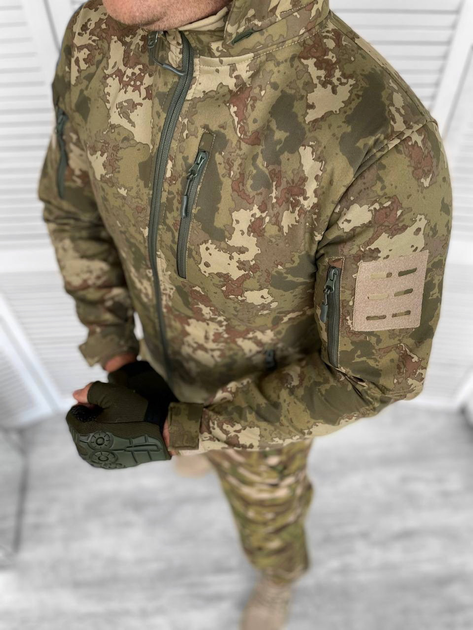 Куртка тактическая softsheel turkish singl Пиксель M - изображение 2