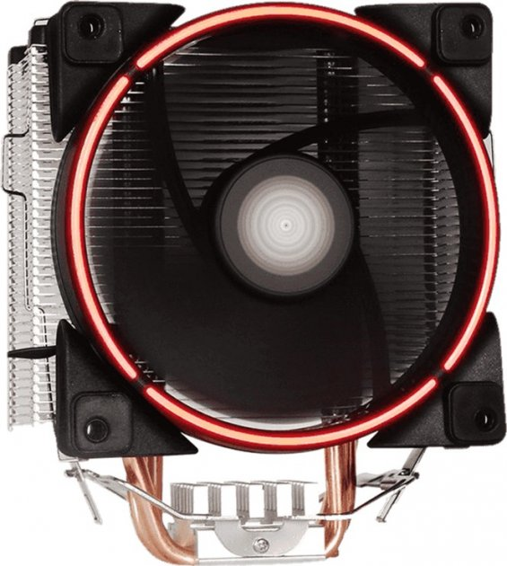 Кулер для процессора Intel/AMD TDP 187W GameMax Gamma 500-Red с подсветкой 120 мм - изображение 5