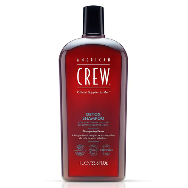 Шампунь очищающий с пилингом American Crew Detox Shampoo 1000 мл ...