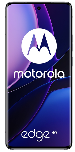 Smartfon Motorola Edge 40 8/128GB Jet Black (PAY40007PL) - obraz 1