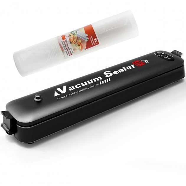 Вакууматор автоматический Vacuum SeaIer-S бытовой вакуумный упаковщик в комплекте с пакетами 25х500см - изображение 10