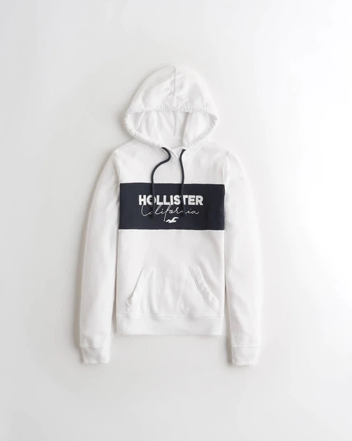 Худи женское - худи Hollister HC7674W S Белый - Фото 2 Худи женское - худи Hollister HC7674W S Белый - изображение 2